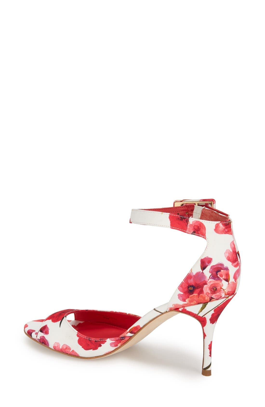'Gladly' Sandal, Alternate, color, PINK FLORAL