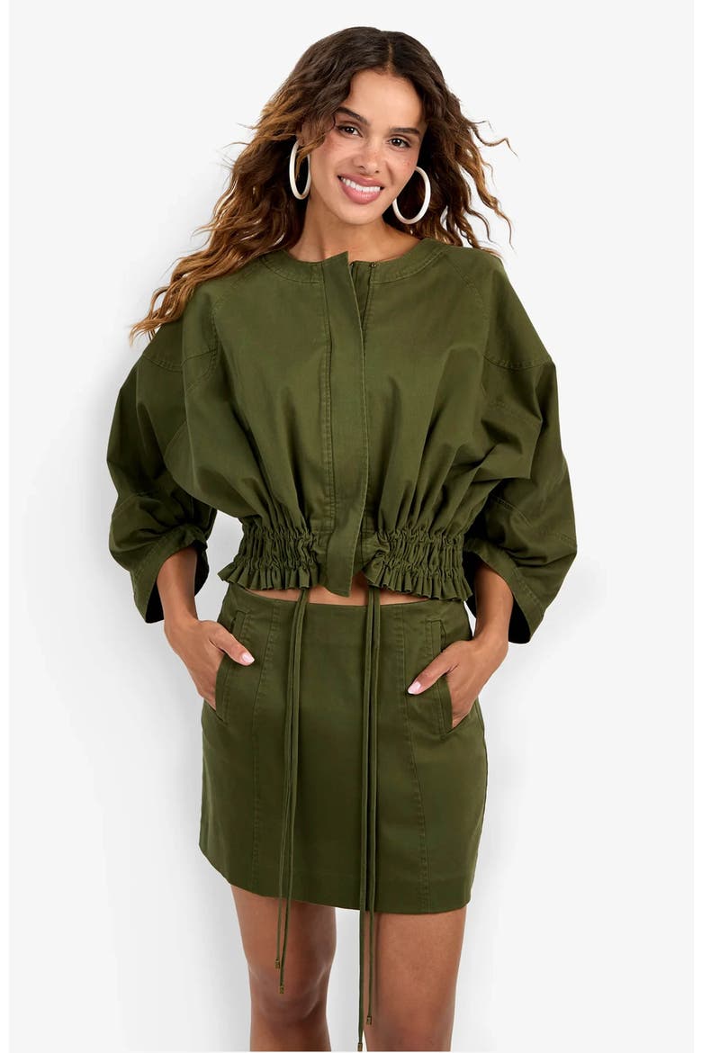 Prita Jacket, Alternate, color, Jungle Green