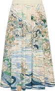 Weekend Max Mara Adepto Cotton Midi Skirt