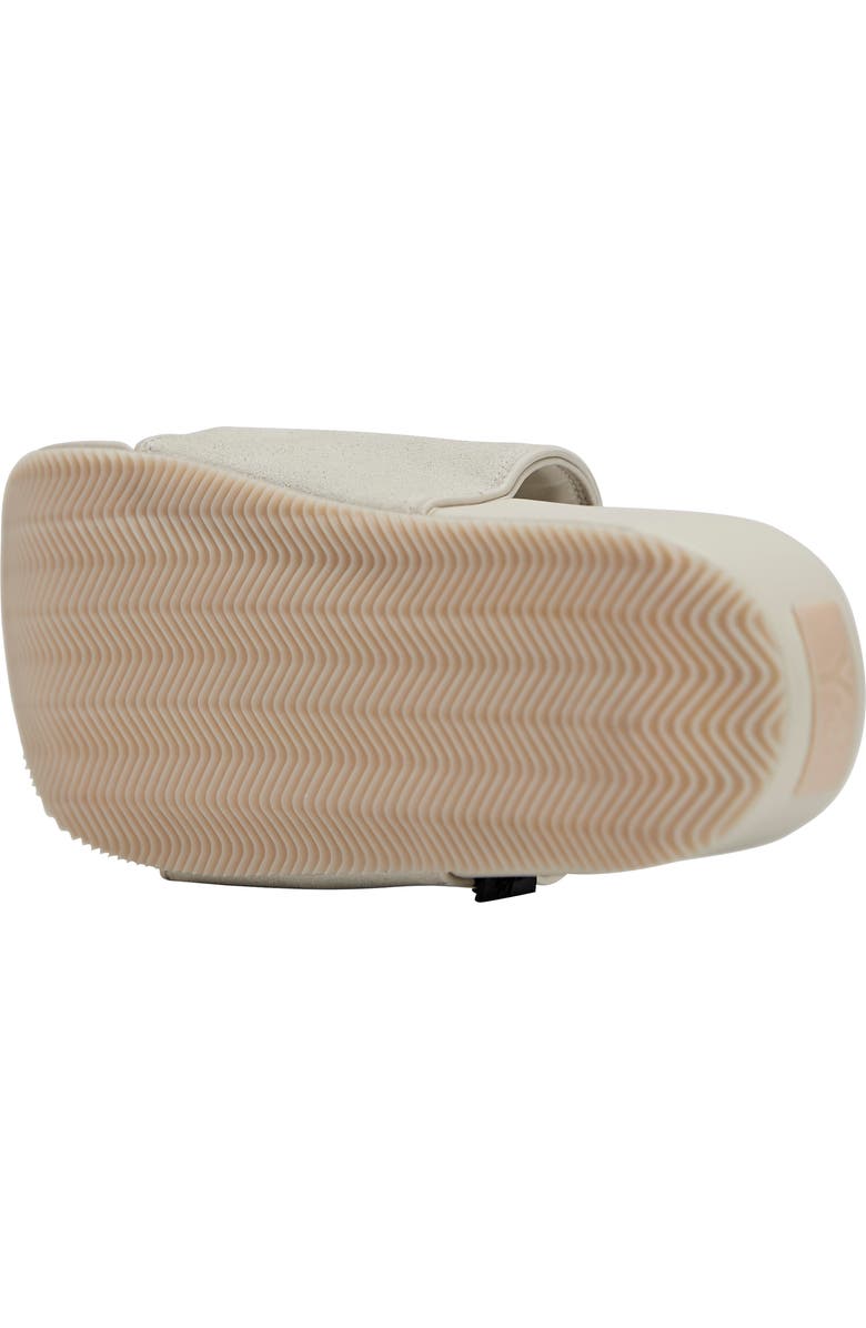 Y-3 Leather Slide Sandal, Alternate, color,