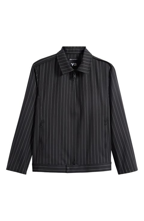 Refined Pinstripe Jacket