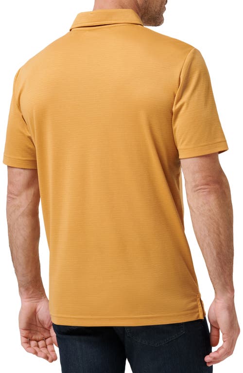 Travismathew The Zinna 2.0 Polo Shirt In Yellow
