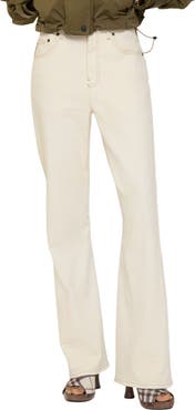 Burberry Donella High Waist Bootcut Jeans