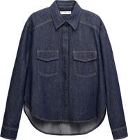 MANGO Pocket Denim Shirt
