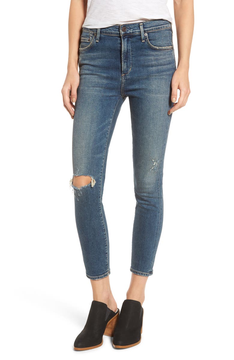 Citizens of Humanity Rocket Crop Skinny Jeans, Main, color, 