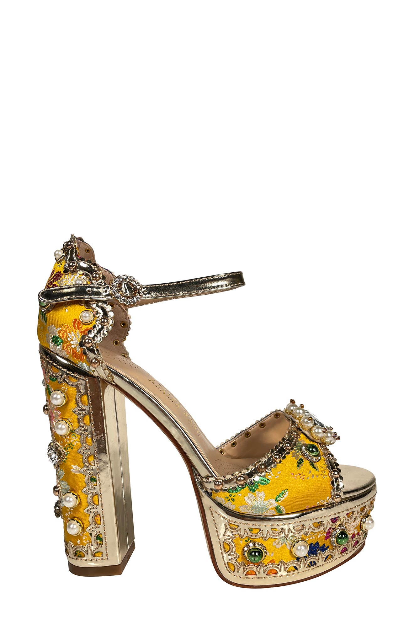 AZALEA WANG Cici Platform Sandal, Main, color, 