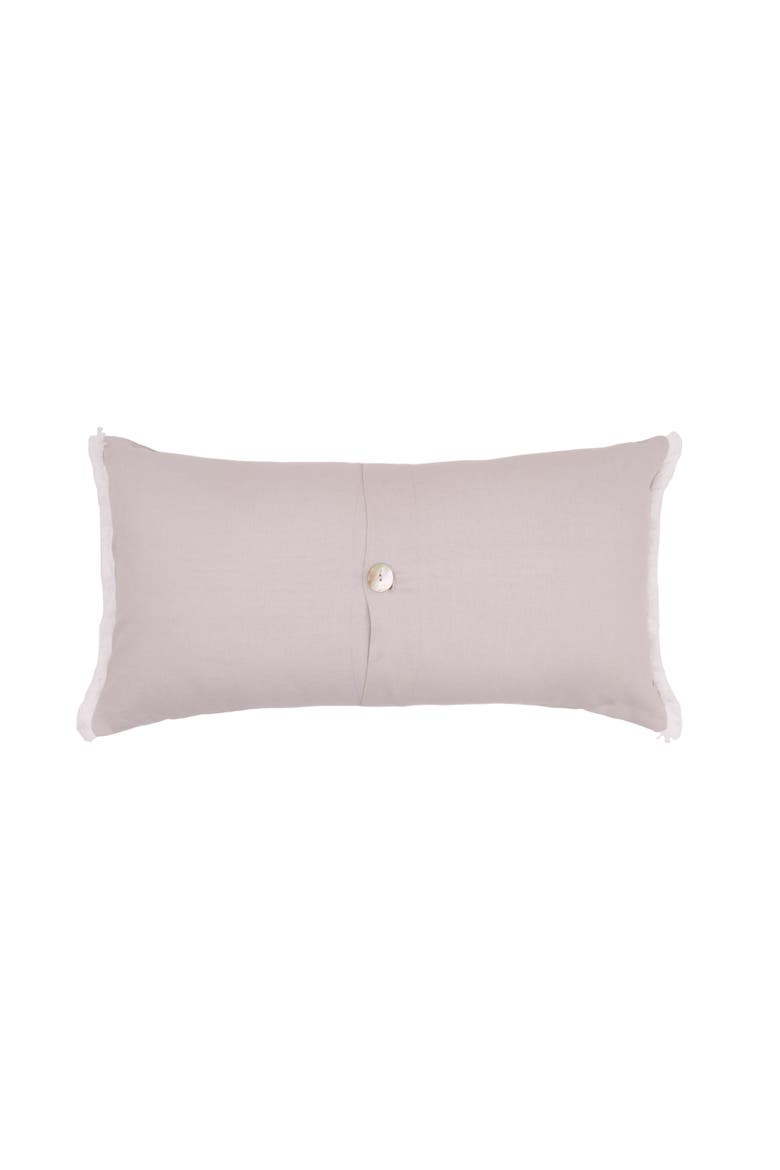Ski Lodge Indoor Lumbar Mini Lumbar Accent Pillow 14" x 26", Alternate, color, Green