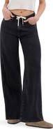 Wrangler Tie Waist Wide Leg Jeans