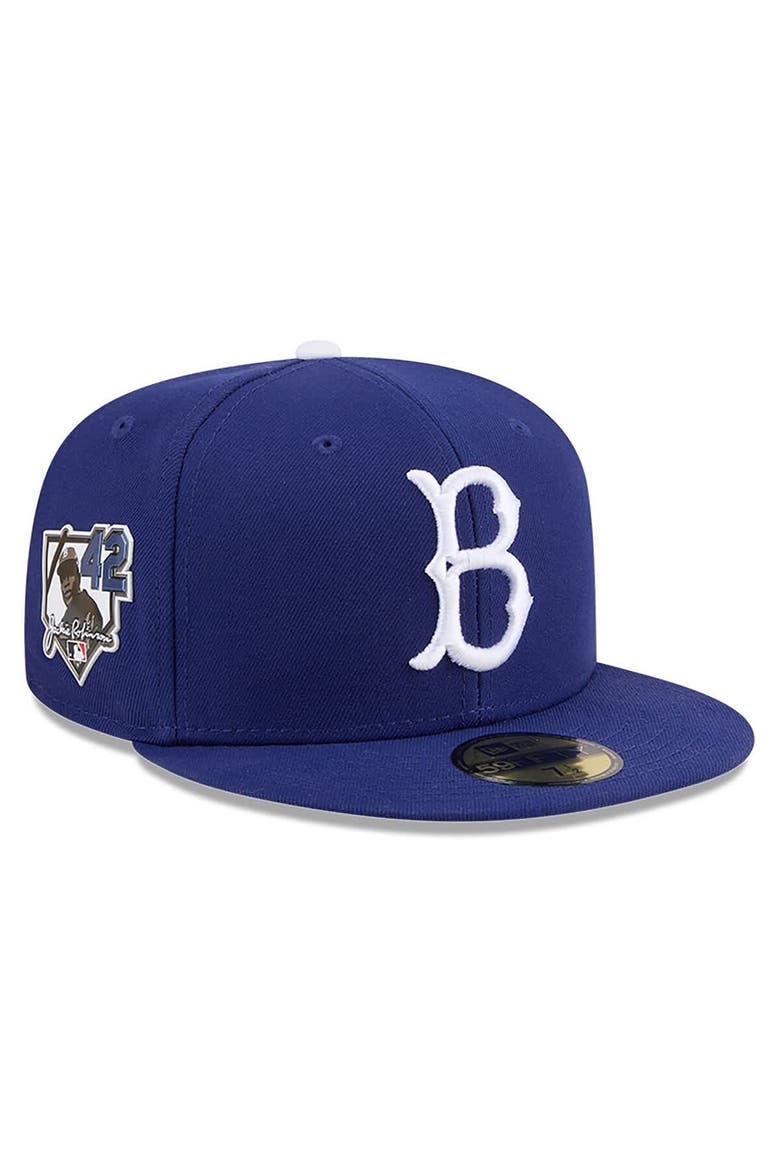 Men's New Era Royal Brooklyn Dodgers 2026 Jackie Robinson Day 59FIFTY Fitted Hat, Main, color, Royal