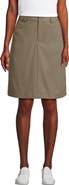 Lands' End School Uniform  Active Chino Skort Top of the Knee