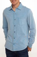 Threads 4 Thought Dorain Mineral Wash Knit Button-Up Shirt