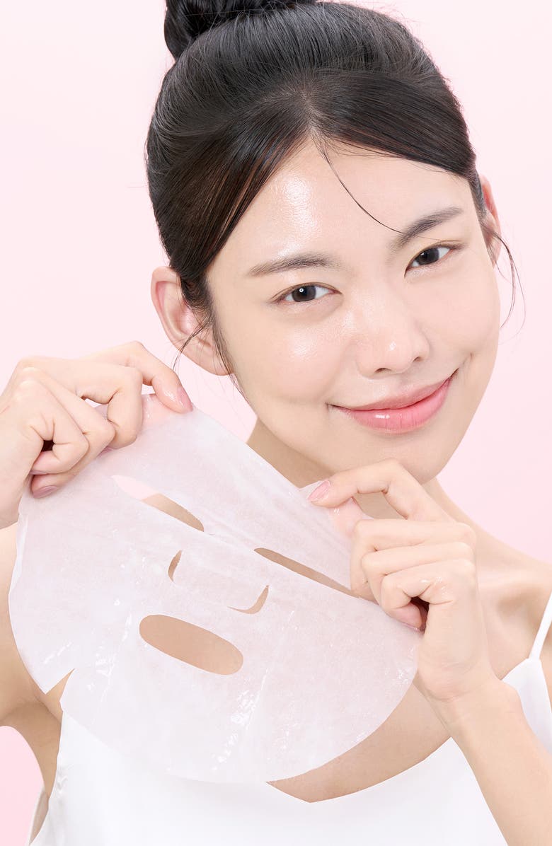 Numbuzin 5-Pack No.2 Rose PDRN Collagen Sheet Masks, Alternate, color,