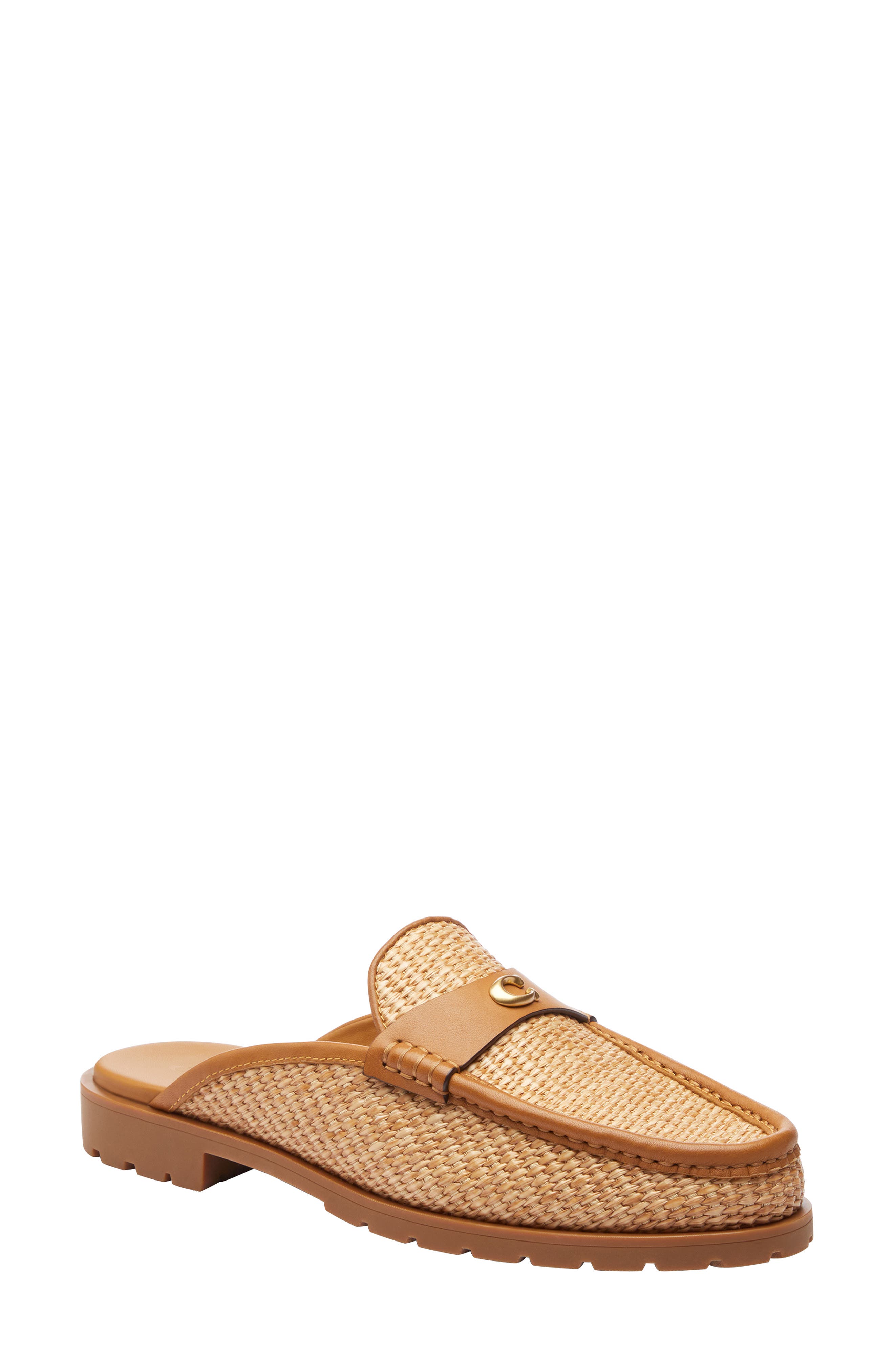 COACH Jocelyn Straw Mule, Main, color, 