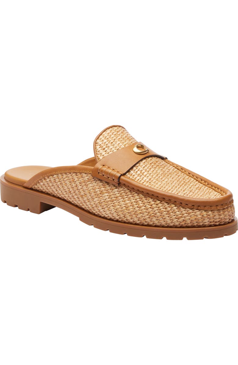 COACH Jocelyn Straw Mule, Main, color,