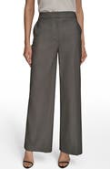 Donna Karan New York Flat Front Pinstripe Pants