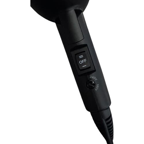 Jose Eber Ultra Mini Hair Dryer Black, Foldable For Travel, Lightweight