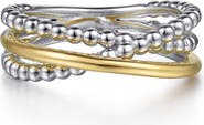 Gabriel & Co. Crisscross Ring