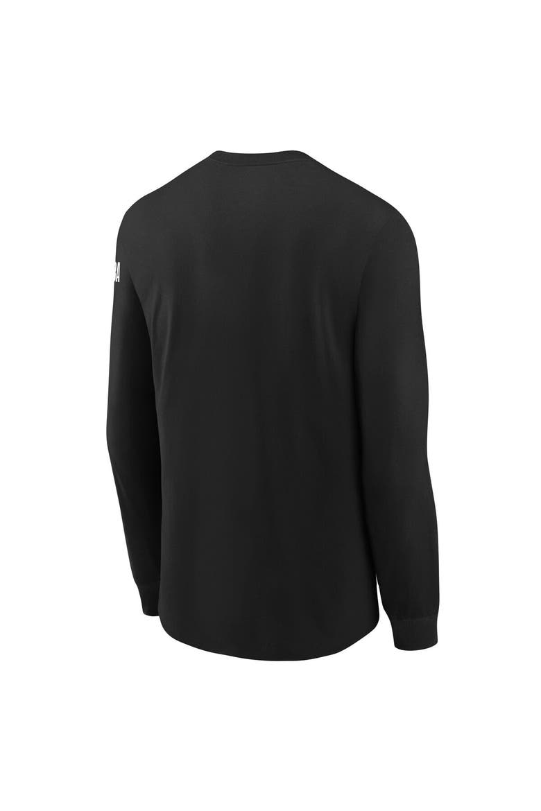 Youth Nike Black Oklahoma City Thunder Swoosh Long Sleeve T-Shirt, Alternate, color, Black