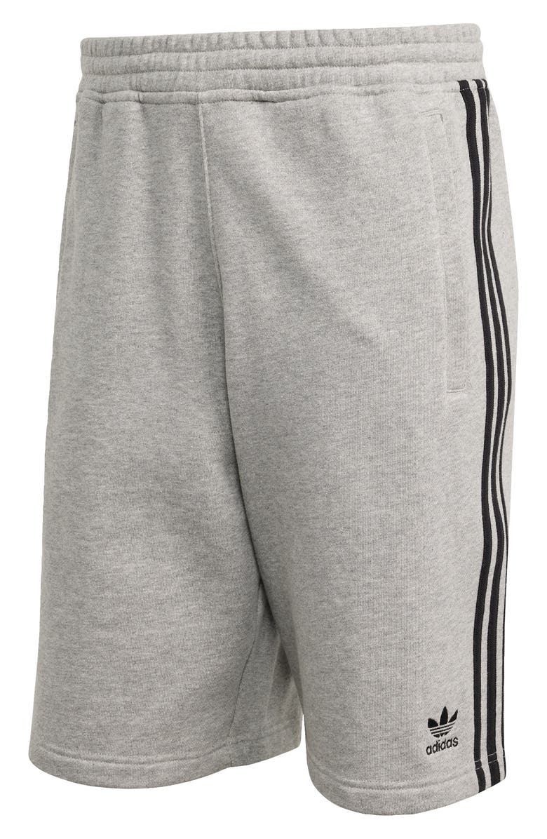 adidas Adicolor 3-Stripes Trefoil Logo French Terry Sweat Shorts, Alternate, color, 