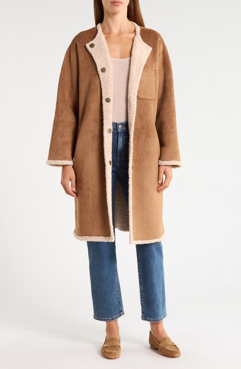 Mara Faux Suede Jacket