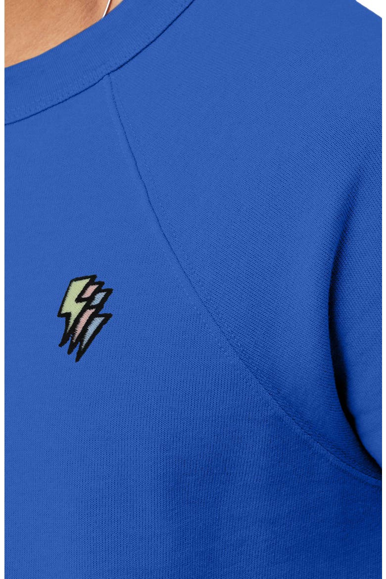 Lightning Fleece Sweatshirt, Alternate, color, True Royal