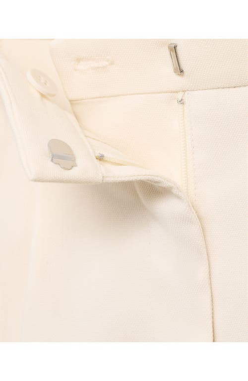 Mango Pleated Straight Leg Pants In Multi