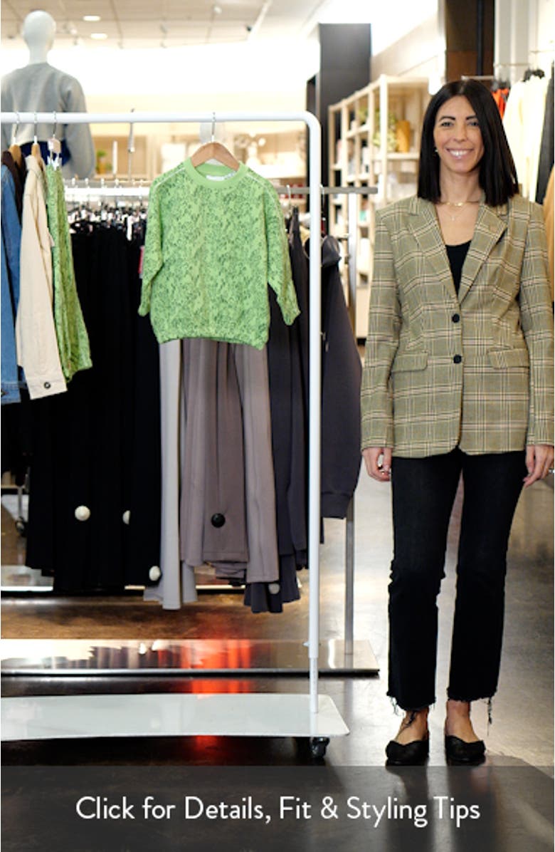 Kids' Mini Leopard Print Organic Cotton Sweatshirt, sales video thumbnail