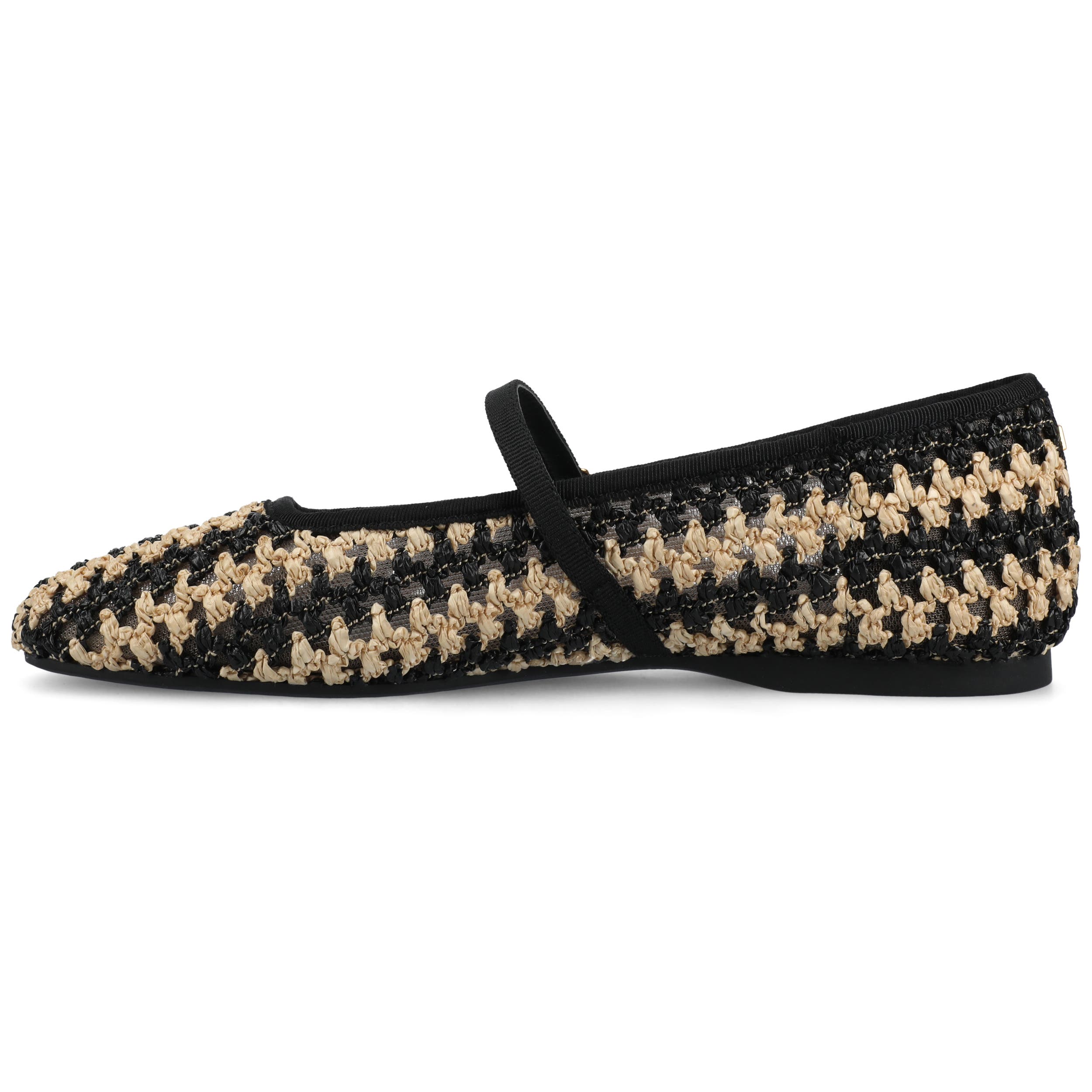 Birdies The Hummingbird Mary Jane, Alternate, color, Black/Natural Openweave