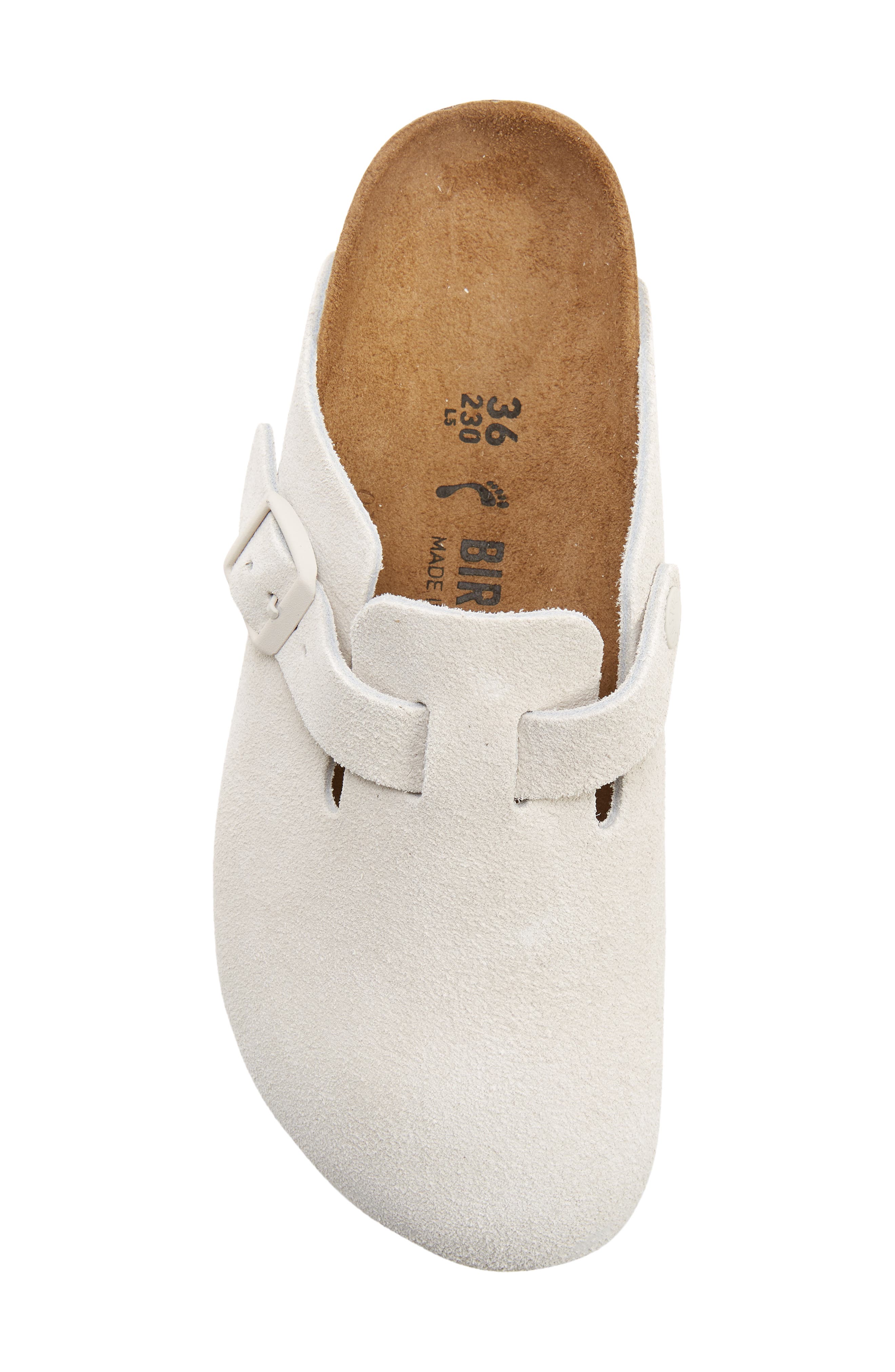 Boston Clog, Alternate, color, ANTIQUE WHITE