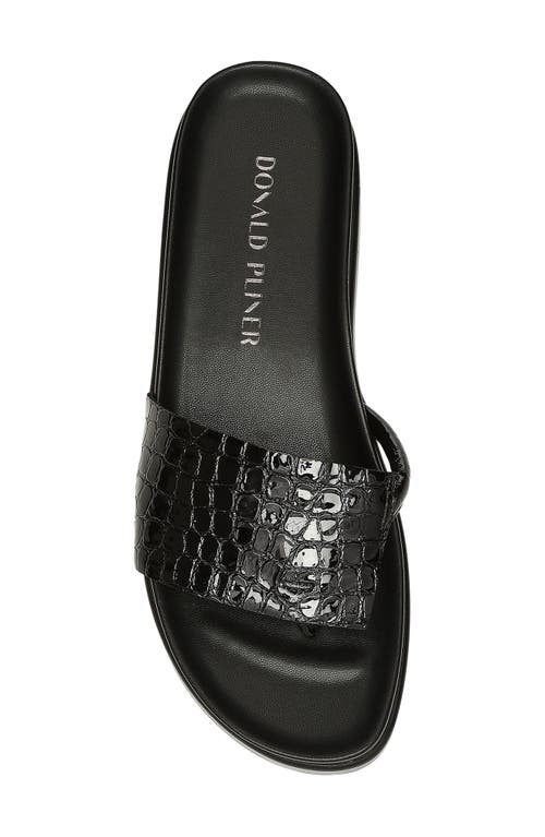 Donald Pliner Fifi Flip Flop In Black