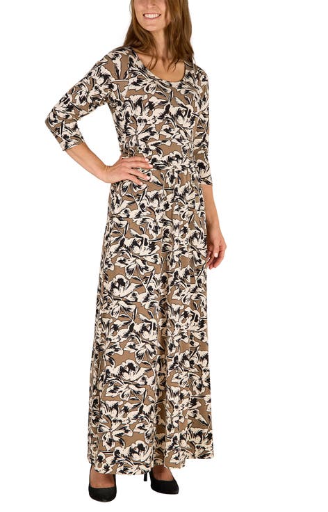 Scoop Neck Maxi Dress