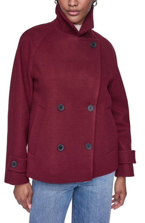 Relaxed Fit Peacoat