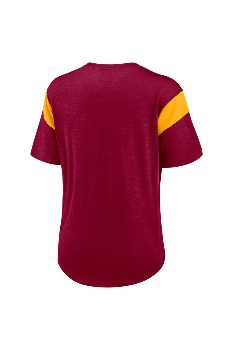 Women's Nike Burgundy Washington Commanders Primary Logo Fashion Top, Alternate, color, Burgundy