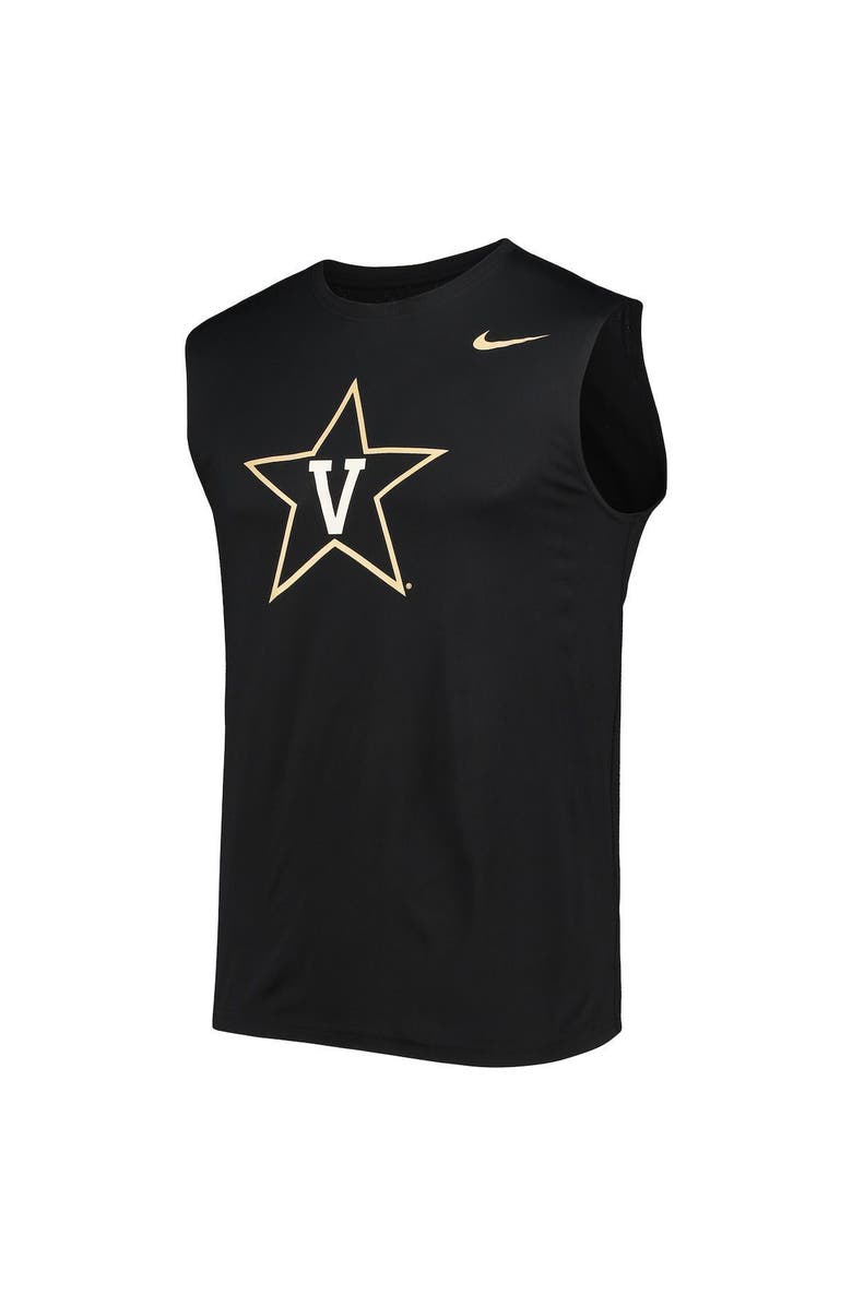 Nike Men's Nike Black Vanderbilt Commodores Performance Legend Tank Top, Alternate, color, 