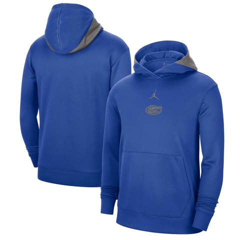 Men's Jordan Brand Royal Florida Gators Team Basketball Spotlight Performance Pullover Hoodie