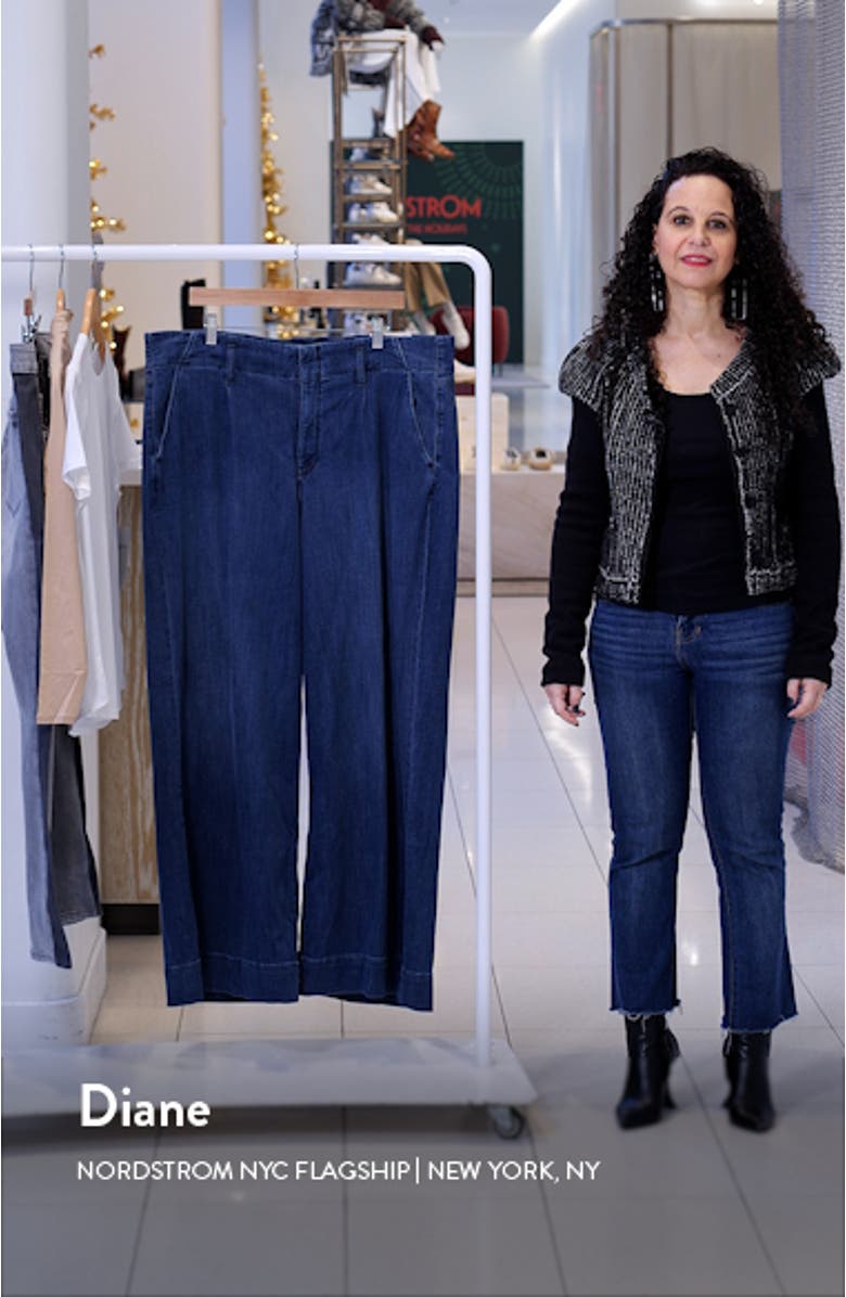Mona High Waist Wide Leg Jeans, sales video thumbnail