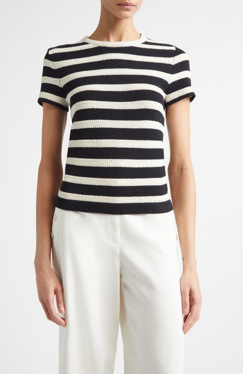 Breton Stripe Wool Blend Sweater