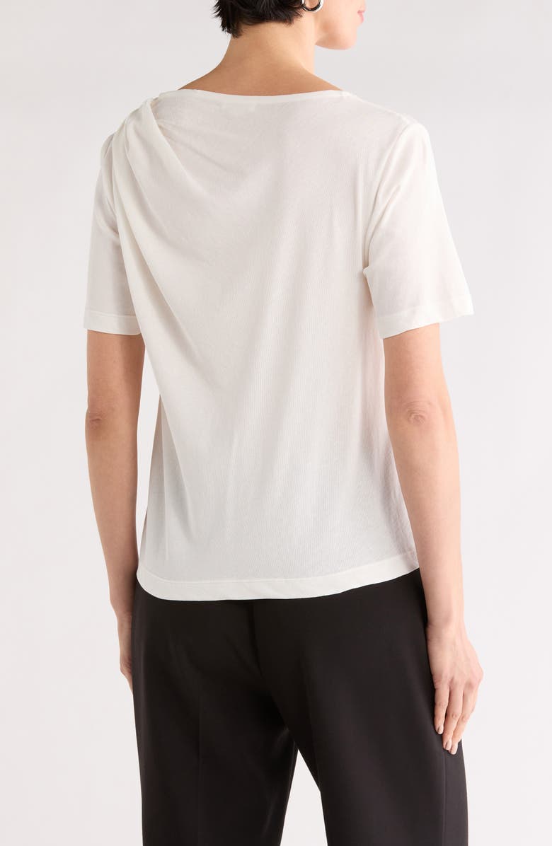 A.L.C. Lee Cowl Neck Cotton Top, Alternate, color, White