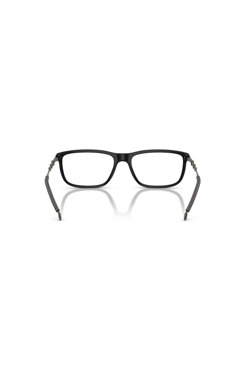 56mm Square optical glasses, Alternate, color, Black