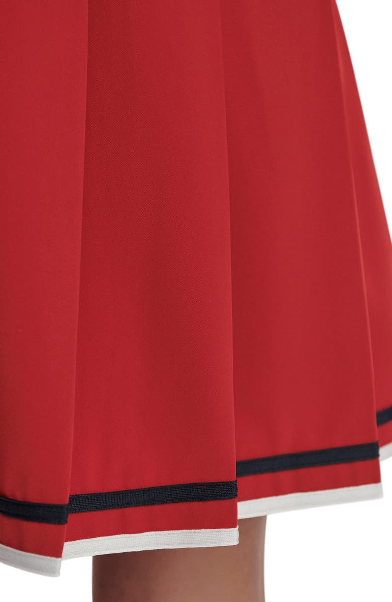 Varley Amanda 20 Court Dress, Alternate, color, Haute Red