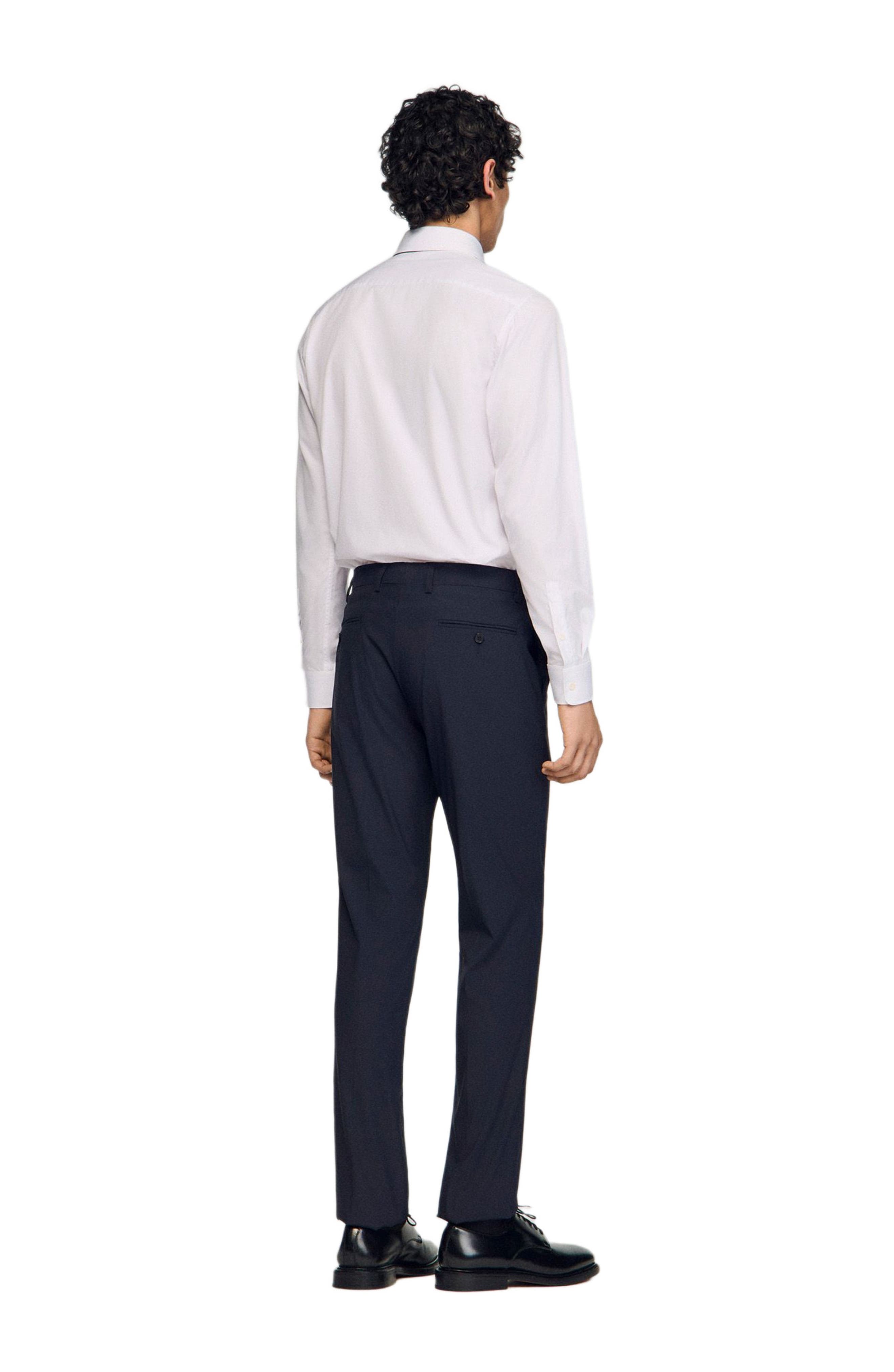Wool suit trousers - image 2