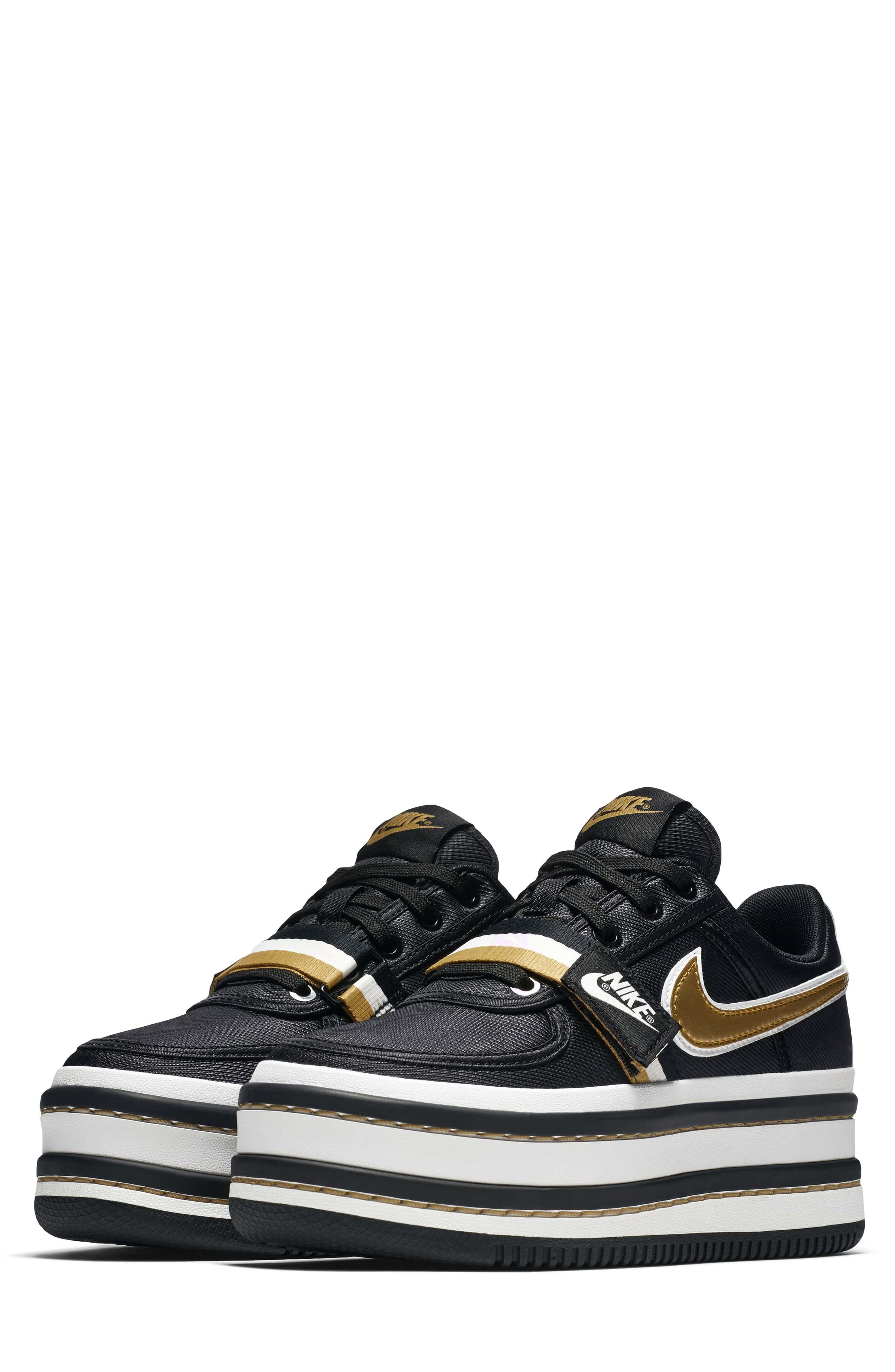 Vandal 2K Sneaker, Main, color, BLACK/ GOLD/ SUMMIT WHITE