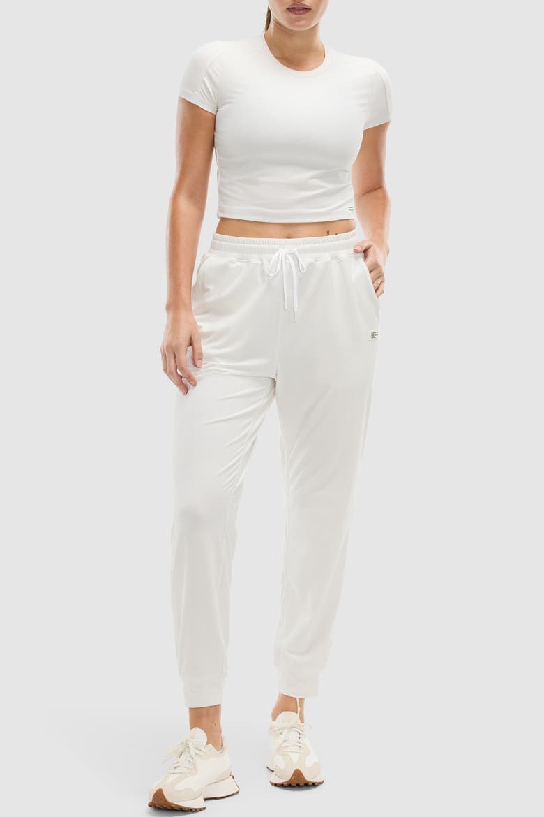 Dreamblend Classic Jogger, Alternate, color, Snow