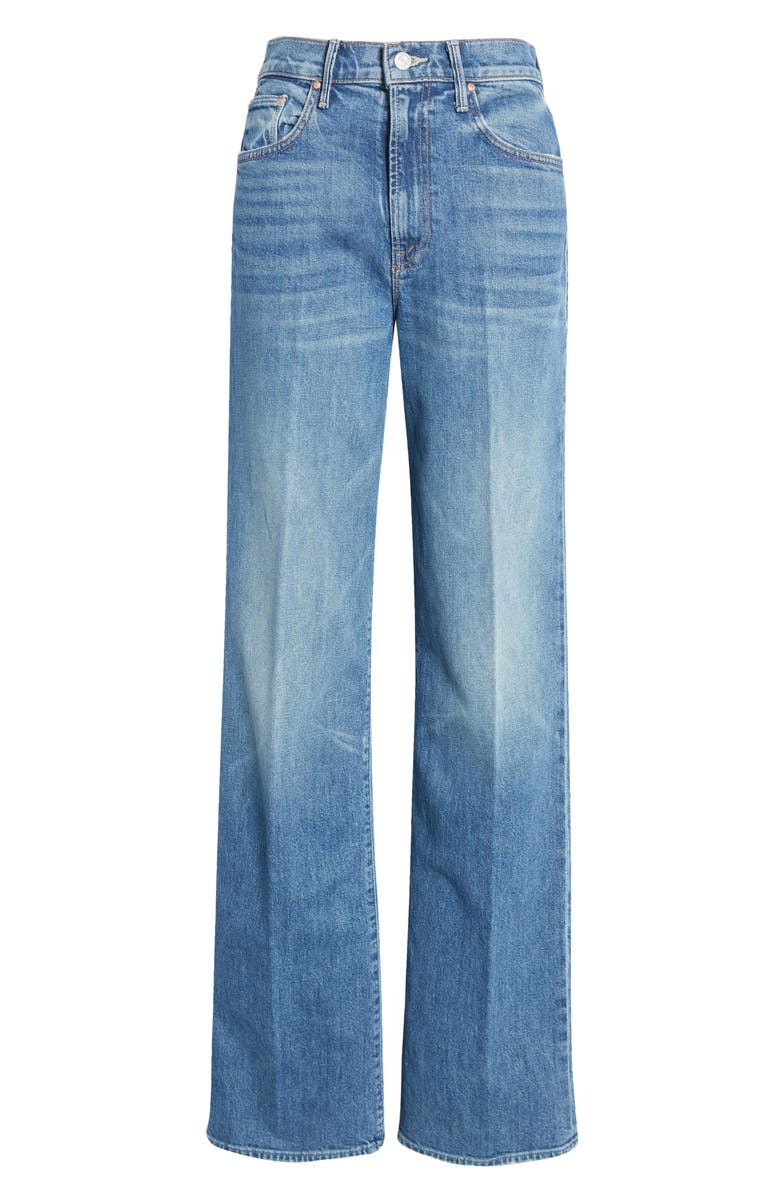 MOTHER The Maven High Waist Wide Leg Jeans, Alternate, color, 