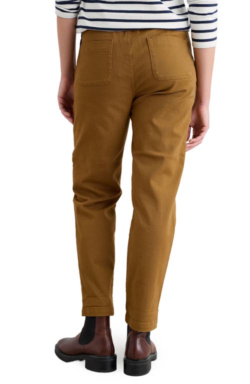 Seasalt Cornwall Waterdance Tapered Leg Pants In Brown