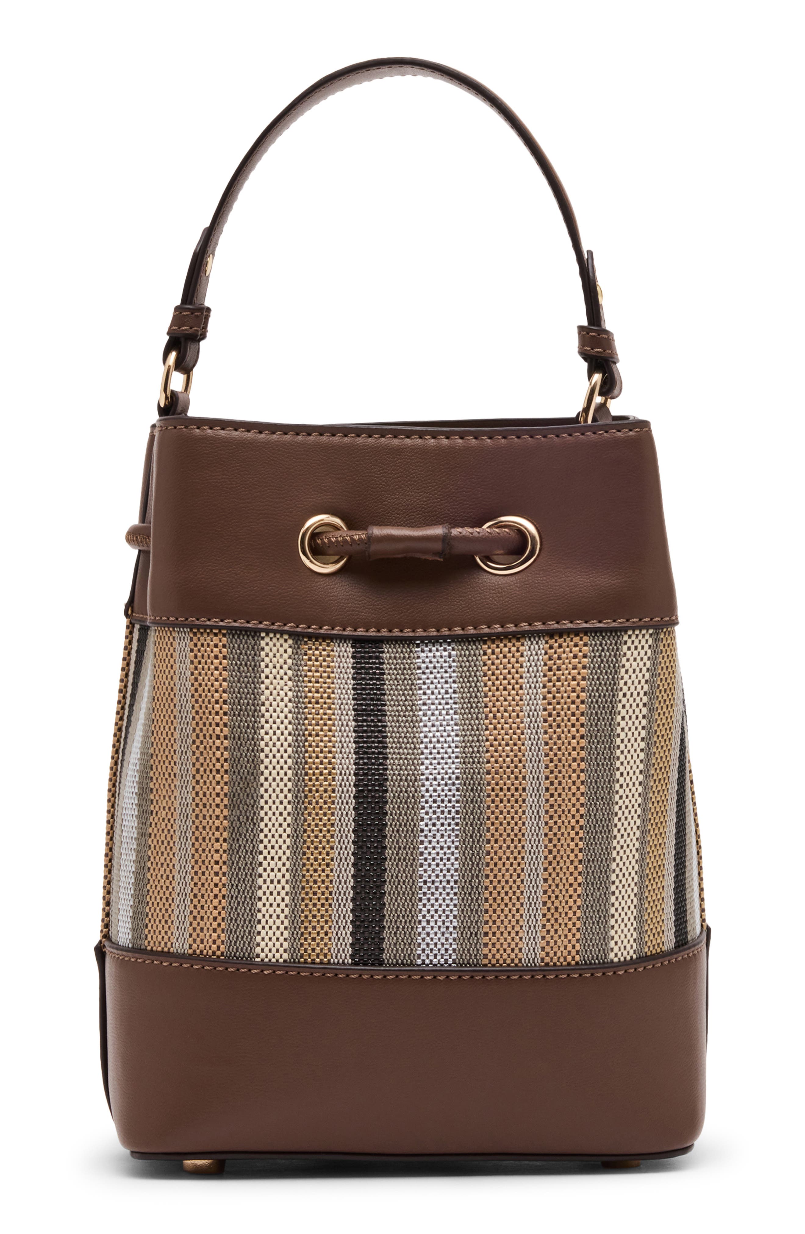 Drawstring Crossbody Bag, Alternate, color, SEPIA