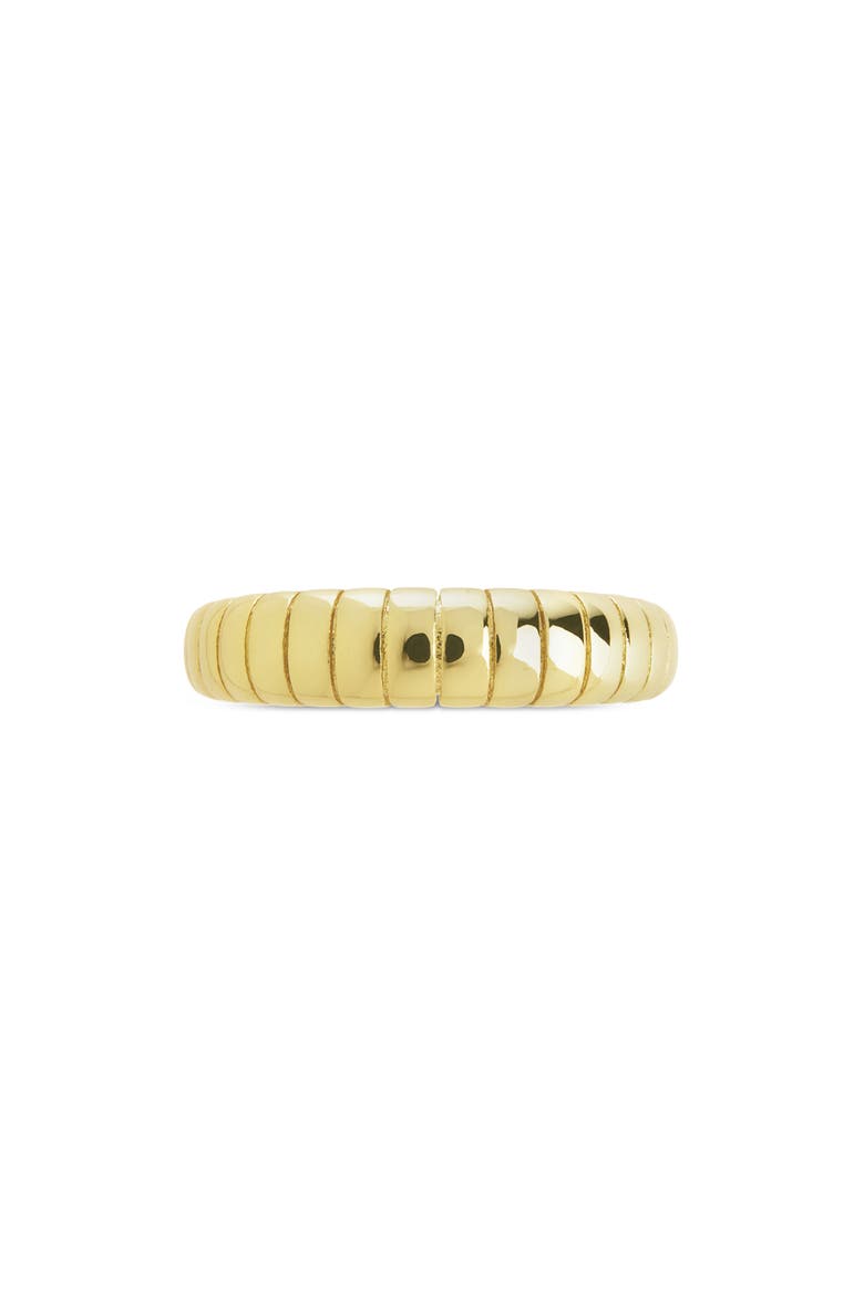 Gro Stacked Ridge Band Ring, Alternate, color, GOLD