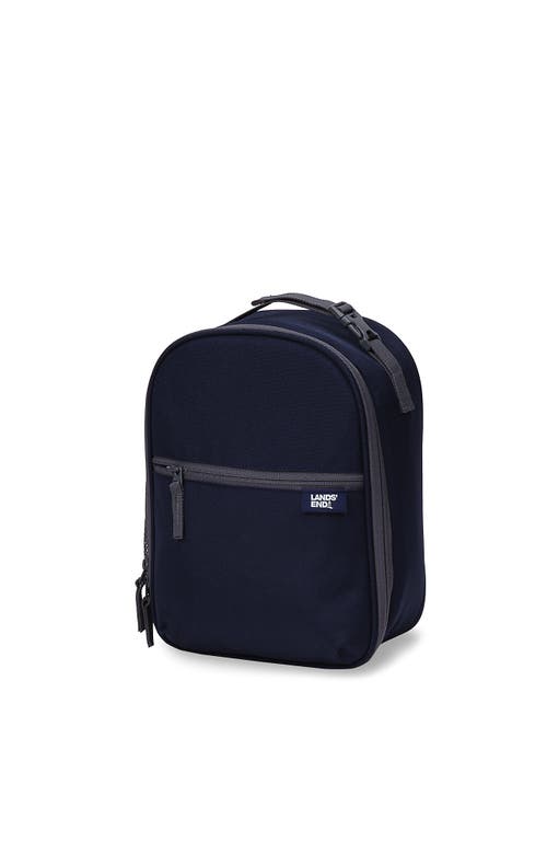 Lands' End Kids Insulated Soft Sided Lunch Box in Classic Navy at Nordstrom