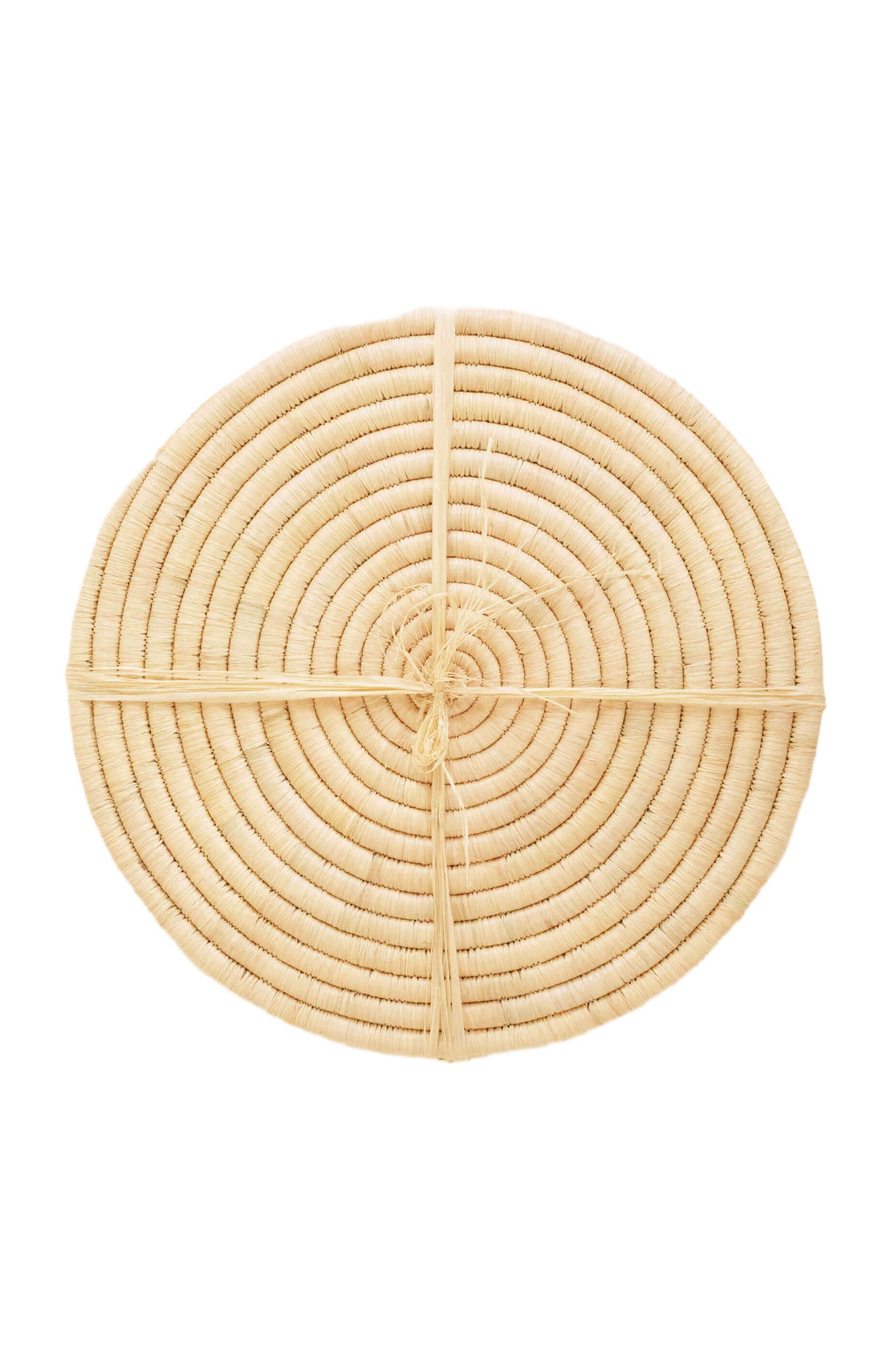 indego africa Natural Raffia Placemat - Set of 4 | Nordstrom