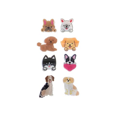 Puppy & Kitten Mini Claw Clip Set